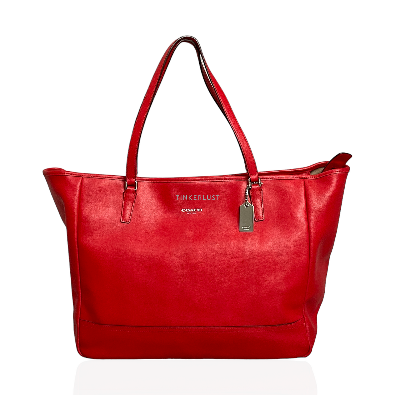 Coach discount saffiano tote